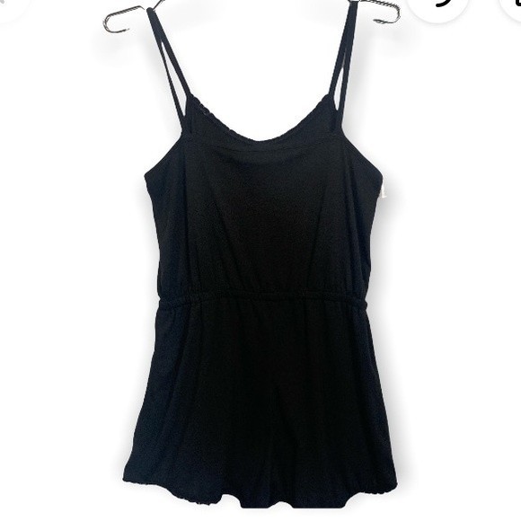 Laugh Out Loud Always Pajamas Shorts Romper Black Size S - Picture 6 of 14